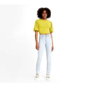 Levi's 724 High-Rise Slim Straight Jeans